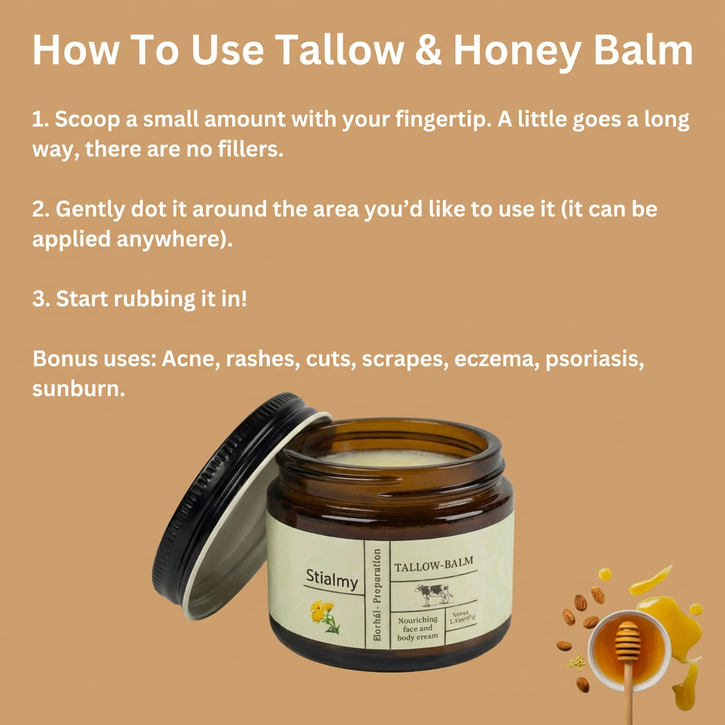 Tallow & Honey Balm